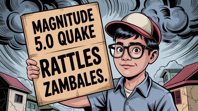 Magnitude 5.0 Quake Rattles Zambales, Felt Across Luzon Provinces Magnitude 5.0 Quake Rattles Zambales