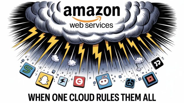 an-editorial-cartoon-illustration-depict_Amazon outage 02 an-editorial-cartoon-illustration-depict_Amazon outage 02