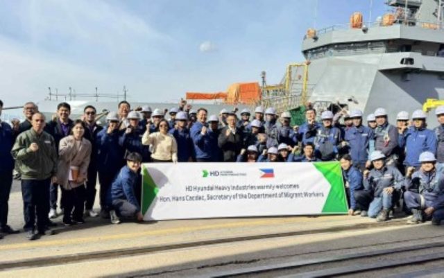 DMW Visits Hyundai Heavy Industries in South Korea to Boost Jobs OFWrs DMW Visits Hyundai Heavy Industries in South Korea to Boost Jobs OFWrs (Photo courtesy of DMW)