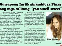 Guwapong Intsik sinambit sa Pinay ang mga salitang “you smell sweet” HK Pinoy Tv News 26th Nov 25 - 23rd Dec 25 FB Post and Pin up