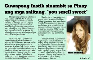 Guwapong Intsik sinambit sa Pinay ang mga salitang “you smell sweet” HK Pinoy Tv News 26th Nov 25 - 23rd Dec 25 FB Post and Pin up
