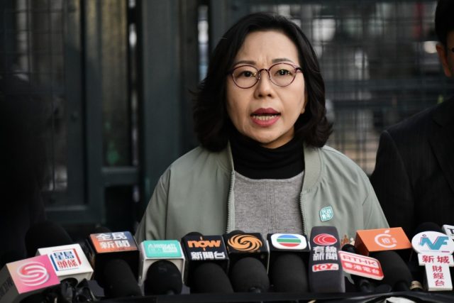 Secretary for Home and Youth Affairs Alice Mak