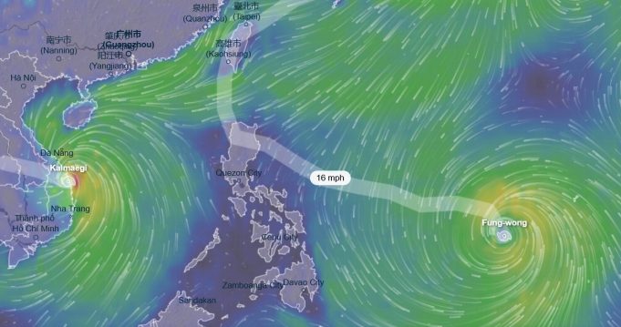 Severe Tropical Storm Uwan (Fung-wong) to Enter PAR Tonight, Rapid Escalation to Super Typhoon Forecast Super Typhoon (Uwan) Fung-Wong