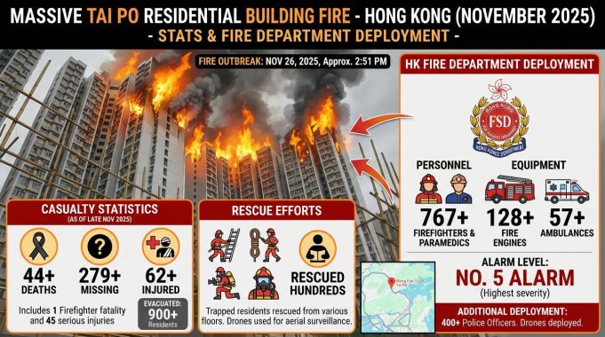 Philippine Consulate Officials Probe Unverified Reports of Trapped Filipinos in Deadly Tai Po Blaze Tai Po fire infographics v2 (infographics: HKPinoyTV)