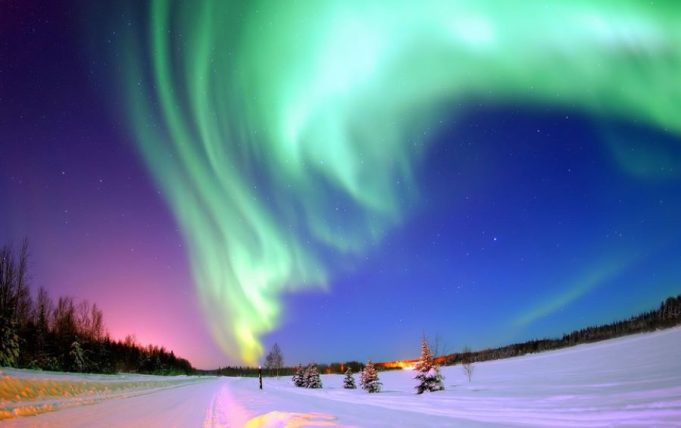 China’s Northern Frontiers Draw Crowds for Affordable Northern Lights Tour During Solar Activity Peak northern lights in china