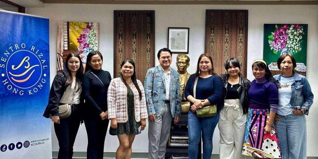 Guhit Kulay artists at PCG exhibition