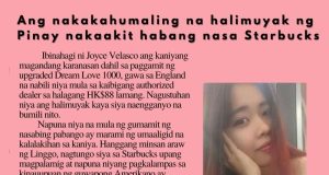 Ang nakakahumaling na halimuyak ng Pinay nakaakit habang nasa Starbucks HK Pinoy Tv News 24th Dec 25 - 20th Jan 26 FB Post and Pin up