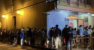Suspected Arson Fire Critically Burns Man, Forces Hundreds To Evacuate Tin Chak Estate in Tin Shui Wai Suspected Arson Fire in Tin Shui Wai