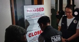 DMW Shut Down Manila Firm in Alleged Overseas Job Scam Secretary Hans Leo Cacdac leads the closure of Buenas Hotel Services in Malate
