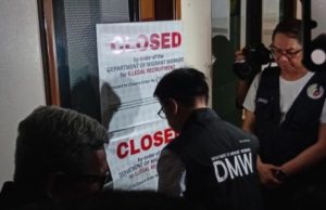 DMW Shut Down Manila Firm in Alleged Overseas Job Scam Secretary Hans Leo Cacdac leads the closure of Buenas Hotel Services in Malate