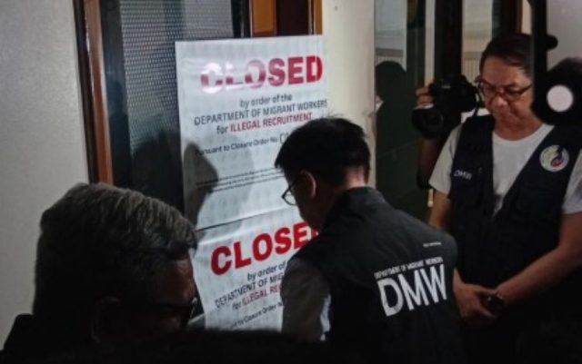 Secretary Hans Leo Cacdac leads the closure of Buenas Hotel Services in Malate