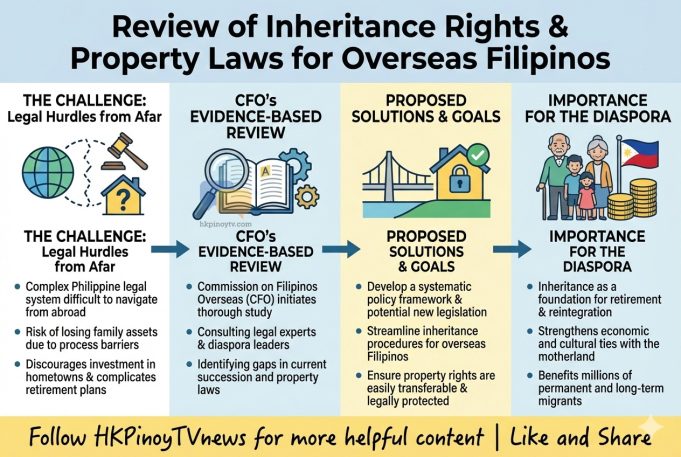 Philippine Government Agency Pushes to Fix Inheritance Barriers Facing Millions of Overseas Filipinos OFW Inheritance Rights 2K