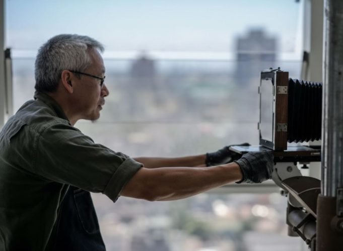Bangkok-based Photographer Nico Sepe brings wet-plate collodion to Vientiane Nico Sepe Saint Benilde workshop