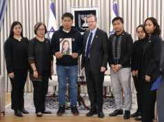 Israeli President Meets Grieving Husband of Filipino Caregiver Killed in Iranian Missile Strike husband of Mary Anne de Vera, met with Israeli President Isaac Herzog