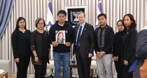 Israeli President Meets Grieving Husband of Filipino Caregiver Killed in Iranian Missile Strike husband of Mary Anne de Vera, met with Israeli President Isaac Herzog