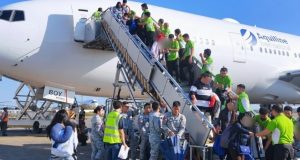 Overseas Filipino Workers (OFWs) Fleeing Middle East Conflict Arrive in Manila After Land, Air Transit 344-ofws-from-dubai-modified