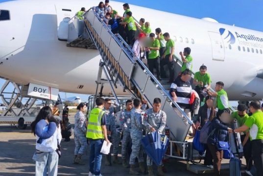 DSWD provides P3.2M in aid to workers fleeing Middle East crisis 344-ofws-from-dubai-modified