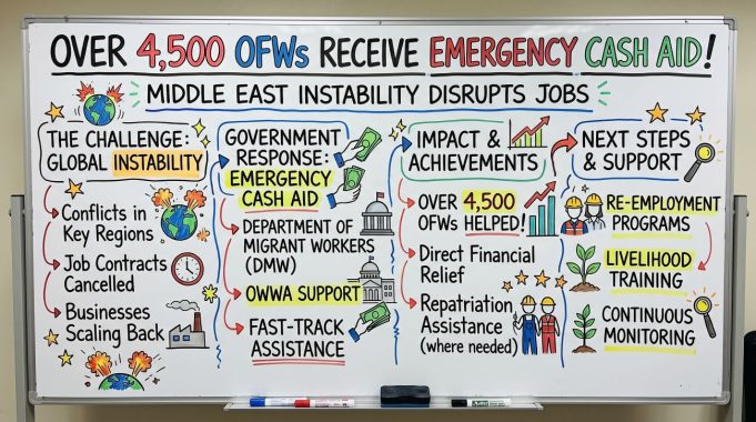 Over 4,500 OFWs Receive Emergency Cash Aid as Middle East Instability Disrupts Jobs Over 4,500 OFWs Receive Emergency Cash Aid-modified
