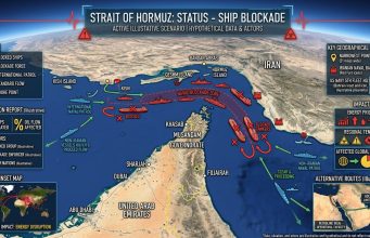 260 Filipino Sailors Clear Strait of Hormuz; Thousands More Await Passage Starit of Hormuz blockade infographic
