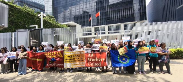 AMCB Hong Kong Macau protest action on May 1