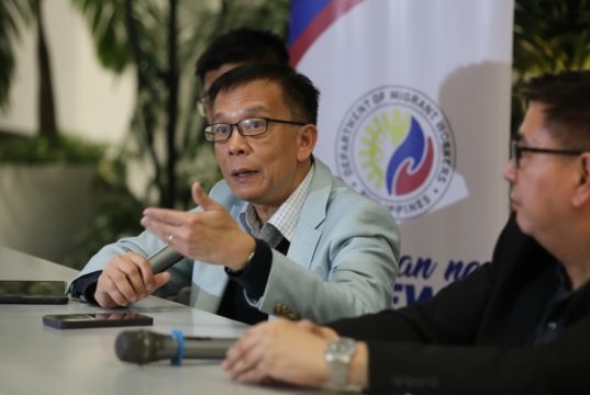 DMW Intensifies Monitoring of OFWs Facing Drone Attacks, Disease Risks Abroad DMW head Hans Leo Cacdac provides updates