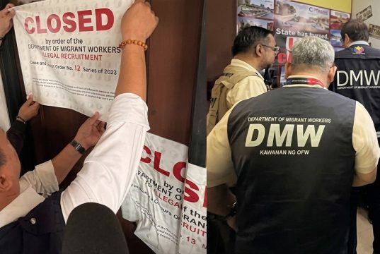 Philippine Agency Shuts Down Firm Accused of Luring Workers to U.S. With Fake Caregiver Jobs DMW shuts down Pasig travel agency