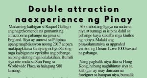 Double attraction naexperience ng Pinay HK Pinoy Tv News 13th May - 9th June 26 FB Post and Pin up