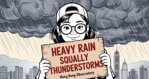 Hong Kong Braces for Heavy Rain, Thunderstorms After Record Heat Heavy Rain Squally Thunderstorms