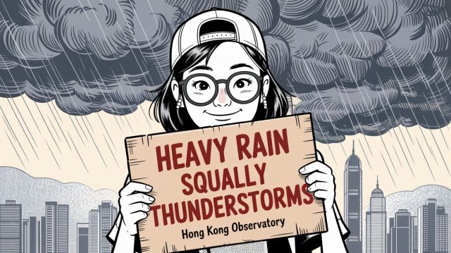 Heavy Rain Squally Thunderstorms