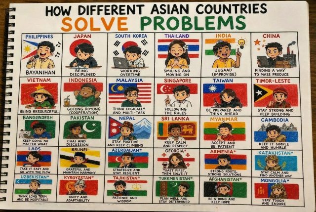 How Asian countries solve problem-modified How Asian countries solve problem-modified