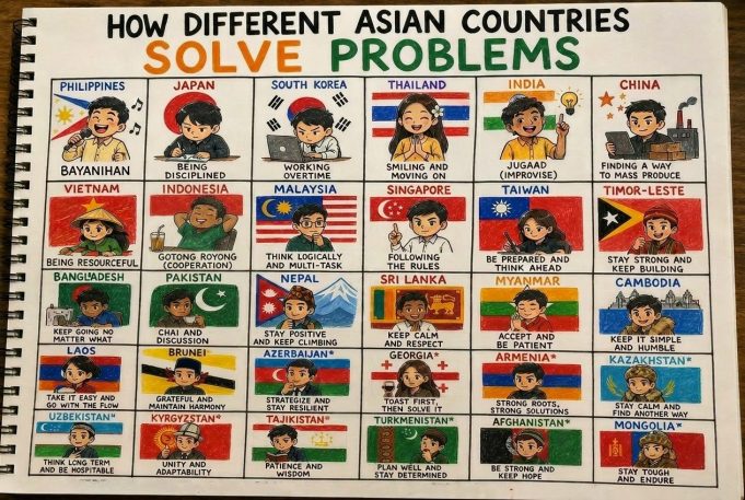 How Different Asian Countries Solve Problems: A Cultural Deep Dive How Asian countries solve problem-modified