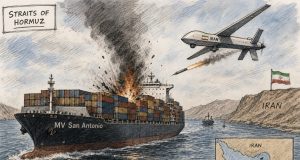 7 Filipino Seafarers Injured in Drone Attack on Container Ship in Strait of Hormuz