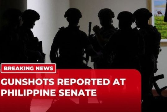 Gunfire Erupts in Philippine Senate as ICC Arrest Attempt Targets Senator PH Senate shooting