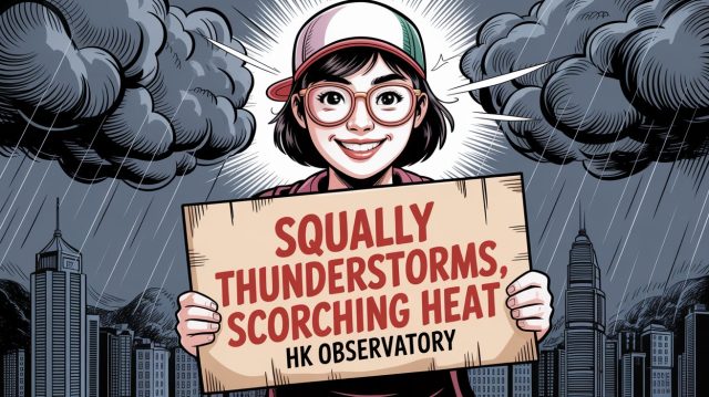 Squally Thunderstorms, Scorching Heat Squally Thunderstorms, Scorching Heat