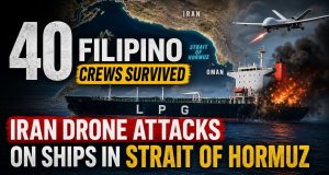 All 40 Filipino Sailors Safe After Iranian Drone Strikes on Ships Near Strait of Hormuz 40 Filipino crews survived Iran drone attacks