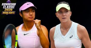 Filipina star Alex Eala rallies past Swiss challenger, advances To Birmingham Open Final Alex Eala beat Rebeka Masarova at Birmingham Classic