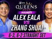 Alex Eala beats China’s Zhang Shuai in straight sets at the WTA Queen’s Club tournament Alex Eala beats China's Zhang Shuai at the WTA Queen's Club-modified
