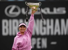 Eala Captures Birmingham Classic Title, Joins Pantheon of Champions Alex Eala holding the trophy at the Birmingham Classic