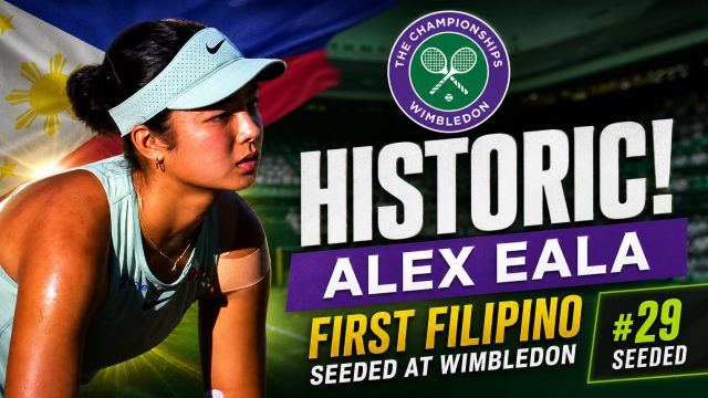 Alex Eala seeded at Wimbledon-modified