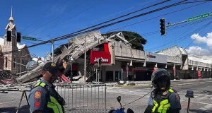 Tsunami Waves Strike Southern Philippines After Magnitude 7.8 Earthquake Jollibe hit by earthquake