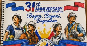 Philippines Launches First-Ever OFW Global Summit to Mark Migrant Workers Day Migrant Workers Month poster hand drawn