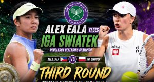 Alex Eala Faces Defending Champion Iga Swiatek in Wimbledon Third Round Showdown Alex Eala Faces Defending Champion Iga Swiatek