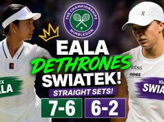 Alex Eala dethrones reigning Wimbledon champion Iga Swiatek in straight sets Alex Eala dethrones reigning Iga Swiatek in straight sets