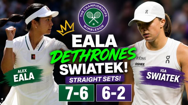 Alex Eala dethrones reigning Iga Swiatek in straight sets Alex Eala dethrones reigning Iga Swiatek in straight sets