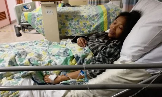 Hong Kong Court Awards HK$251,000 to Family of Cancer-Stricken Helper Fired by Employer Baby Jane Allas in a hospital in Hong Kong