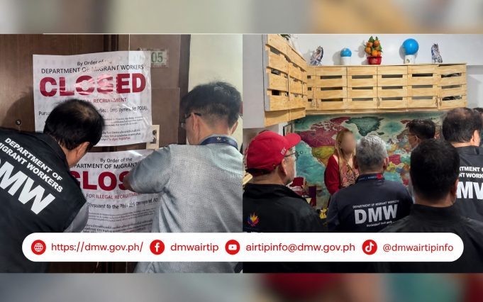 Philippine Authorities Shut Down Manila Consultancy Firm in Illegal Recruitment Sting DMW shuts down consultancy firm in Manila