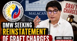 DMW Seeks Reinstatement of Graft Charges Against Former Welfare Chief Ignacio Over P1.4-B OWWA Property Deal Former OWWA Administrator Arnell Ignacio graft case v3