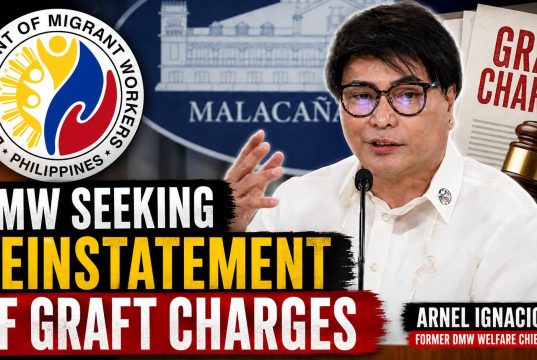 DMW Seeks Reinstatement of Graft Charges Against Former Welfare Chief Ignacio Over P1.4-B OWWA Property Deal Former OWWA Administrator Arnell Ignacio graft case v3