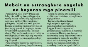Mabait na estranghero nagalok na mabayaran mga pinamili HK Pinoy Tv News 8th July - 4th Aug 26 FB Post and Pin up