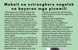 Mabait na estranghero nagalok na mabayaran mga pinamili HK Pinoy Tv News 8th July - 4th Aug 26 FB Post and Pin up